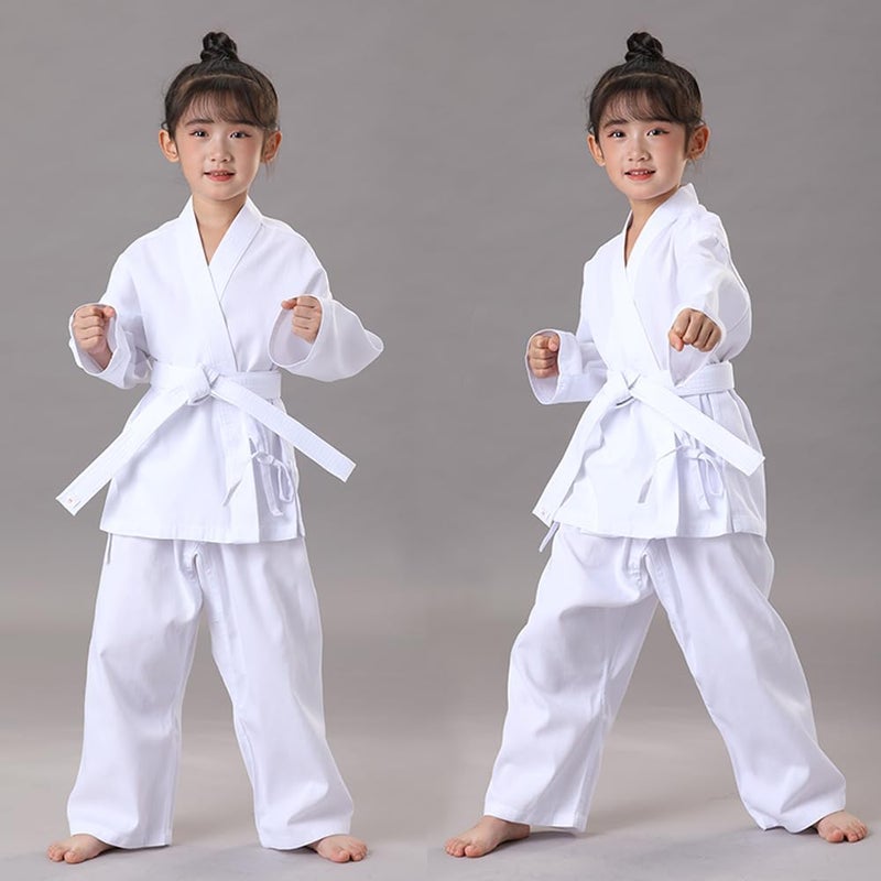 FIGHTSPIRIT Karate Uniform for Kids & Adults Lightweight Student Karate Gi Martial Arts Uniform with White Belt - Image 4